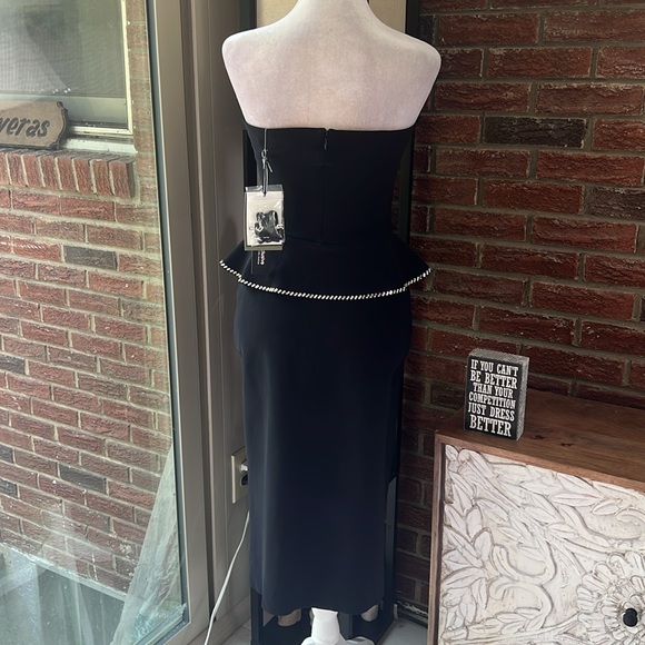 Chiara Boni La Petite Robe Terenzia Strapless Dress size 40/US 4 NWT - Picture 7 of 8